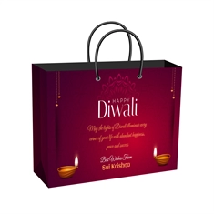 Personalized Diwali Gift Bag Wide